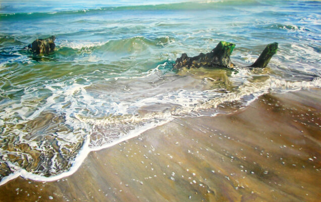 9 on the shore oil 30 x 48